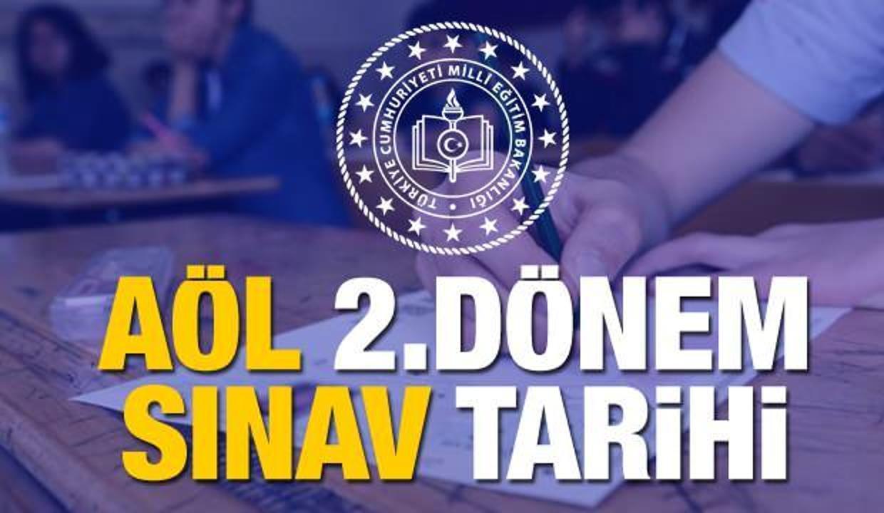 2020 AÖL 2.dönem sınav tarihleri açıklandı! Açık Öğretim Lisesi (MEB) sınavı takvimi