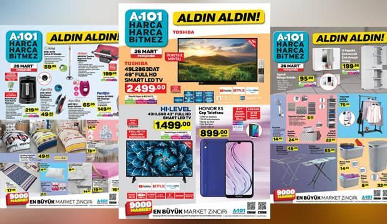 A101 27 MART AKTÜEL ÜRÜNLER KATALOĞU!