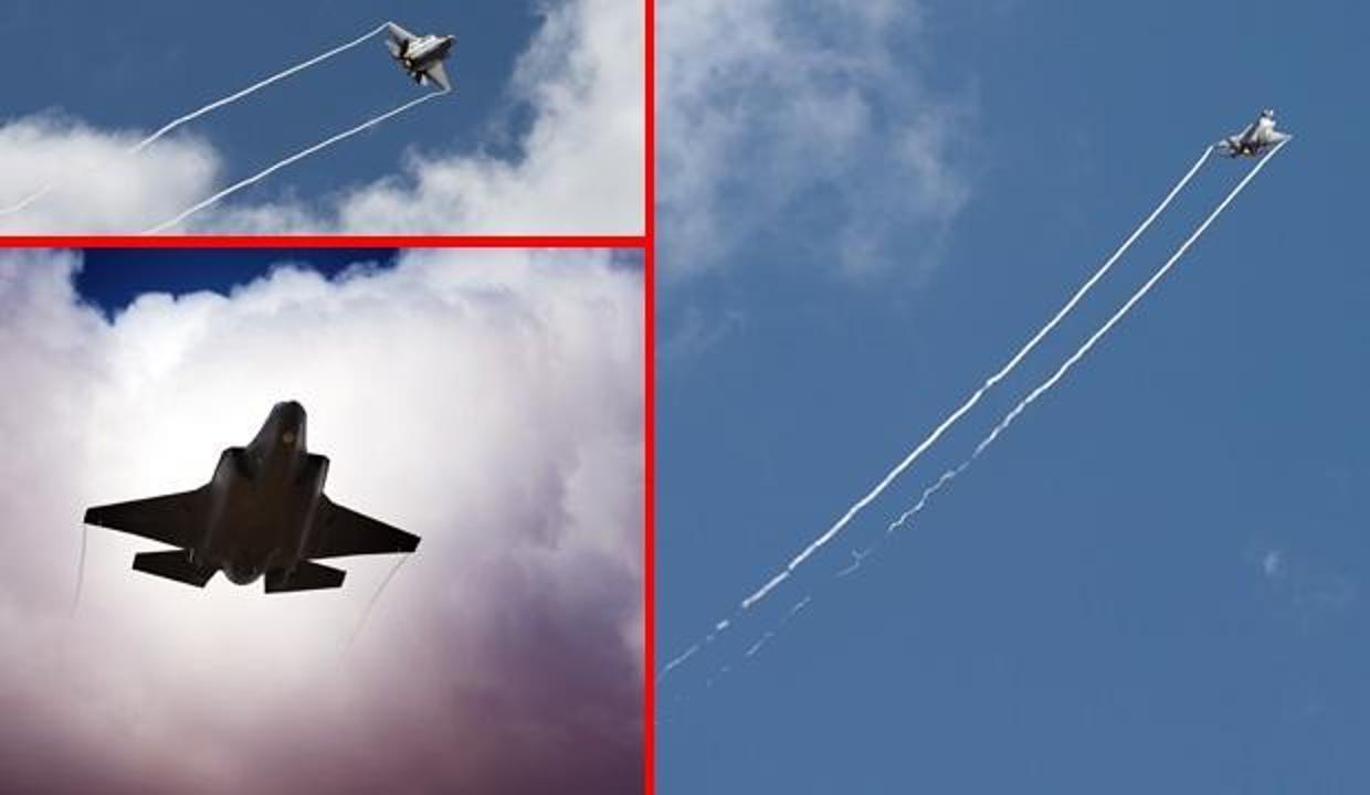 Akdeniz'deki gerginlik Suriye'ye sıçradı! ABD F-35'leri Rus üssünün üstünde uçtu
