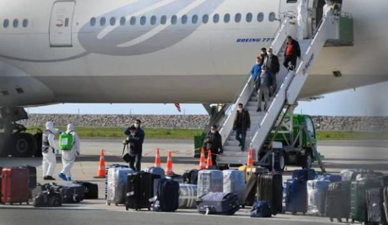 Rusya’dan getirilen 333 Türk, Ordu'da gözlem altına alındı