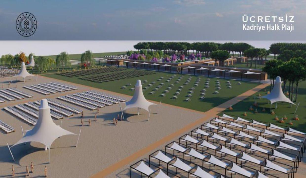 Antalya'da 5 yıldızlı 2 halk plajında ücretsiz hizmet
