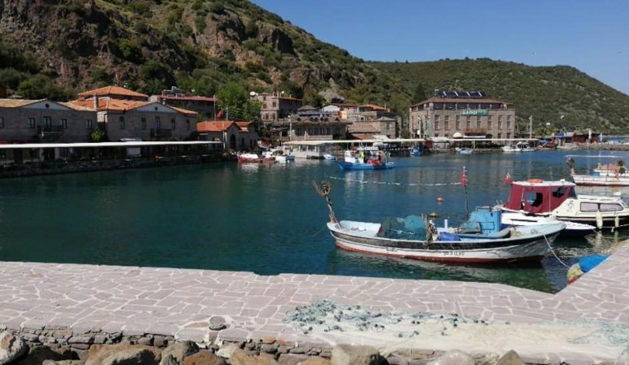 Assos'ta tatil sezonu bitti