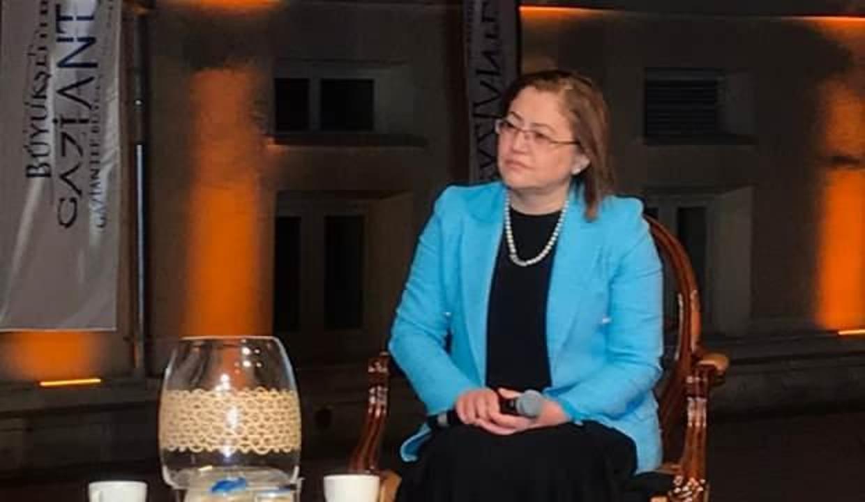 Başkan Fatma Şahin: Programa gelmeden önce bulaşıkları yıkayıp geldim