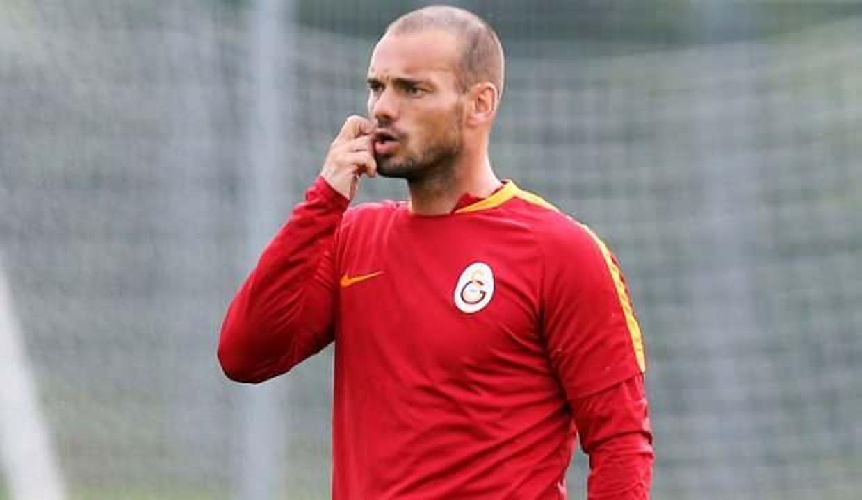 Galatasaray'da Sneijder sürprizi!