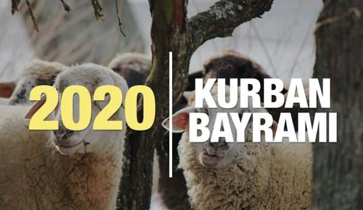 2020 Kurban Bayramı ne zaman? Kurban Bayramı'nda kaç gün tatil olacak?