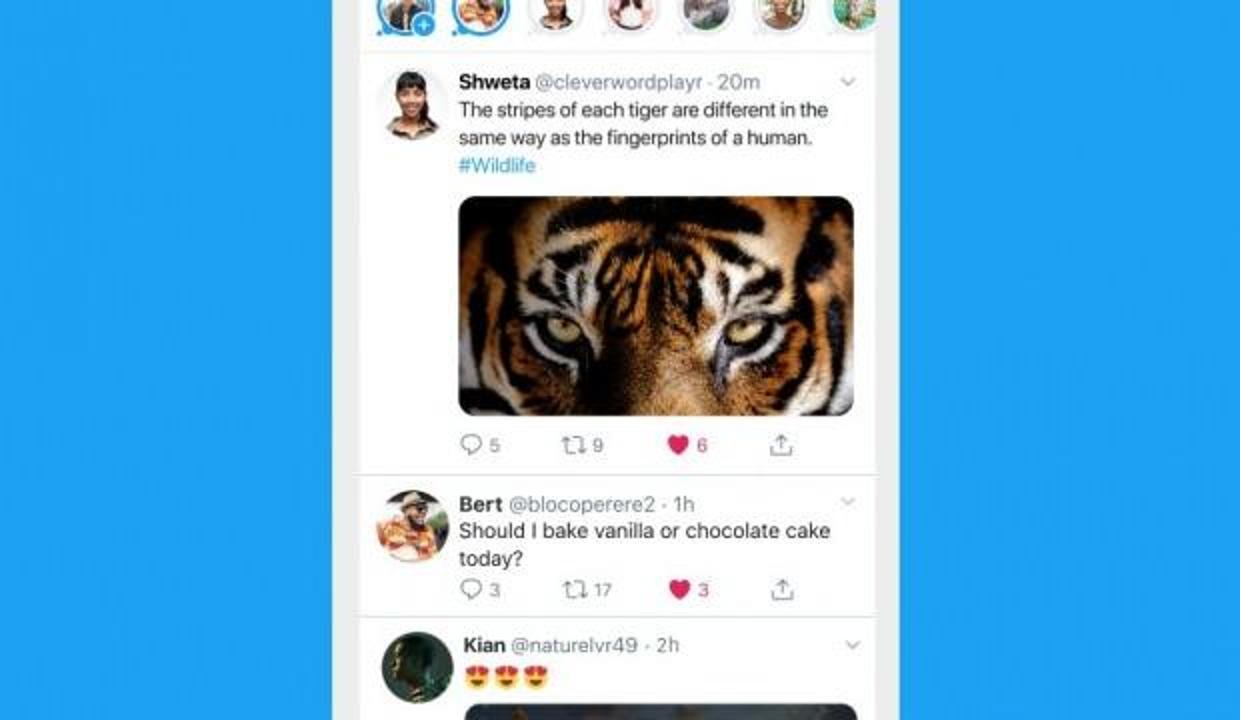 Instagram'ın popüler özelliği Twitter'da