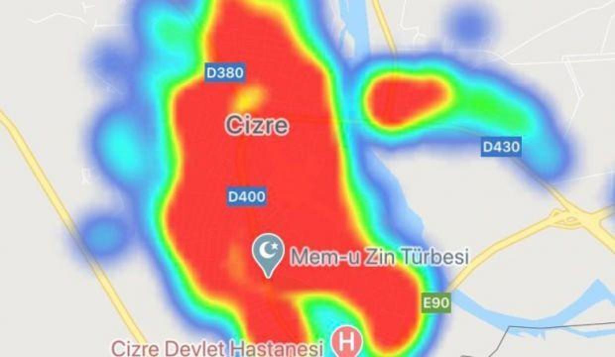 Harita kırmızıya boyandı! O ilçede ikinci dalga patladı