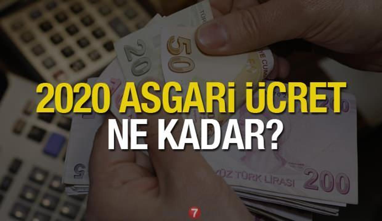 Asgari Ucret Ne Kadar 2020 Agi Ne Kadar Mesleki Asgari Ucret En Dusuk 3 Bin 500 Tl Olacak Mi Ekonomi Haberleri
