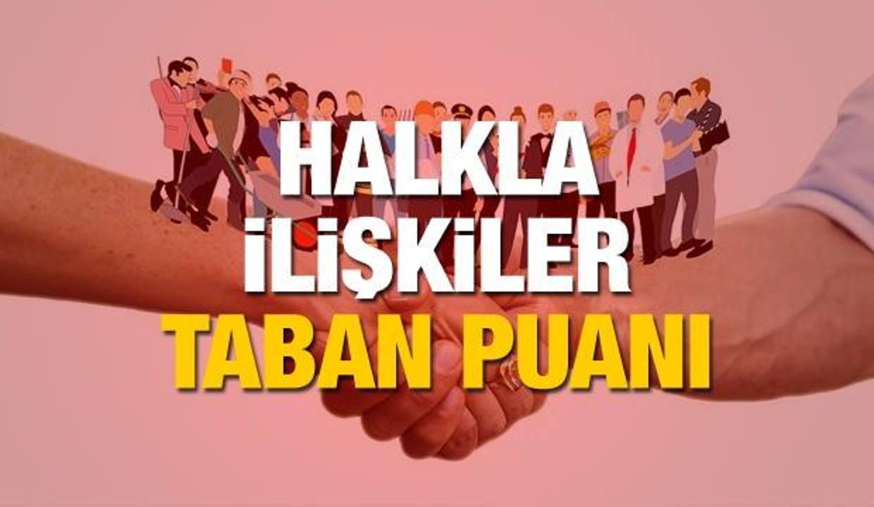 Halkla İlişkiler ve Reklamcılık Bölümü 2020 tavan ve taban puanları ÖSYM başarı sıralaması