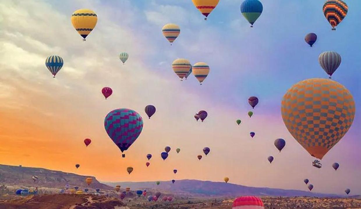 Kapadokya'da sıcak hava balonu turları ertelendi
