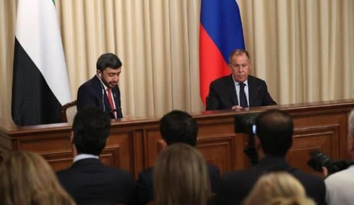 Rusya ve BAE dışişleri bakanları, Orta Doğu ve Kuzey Afrika'yı görüştü