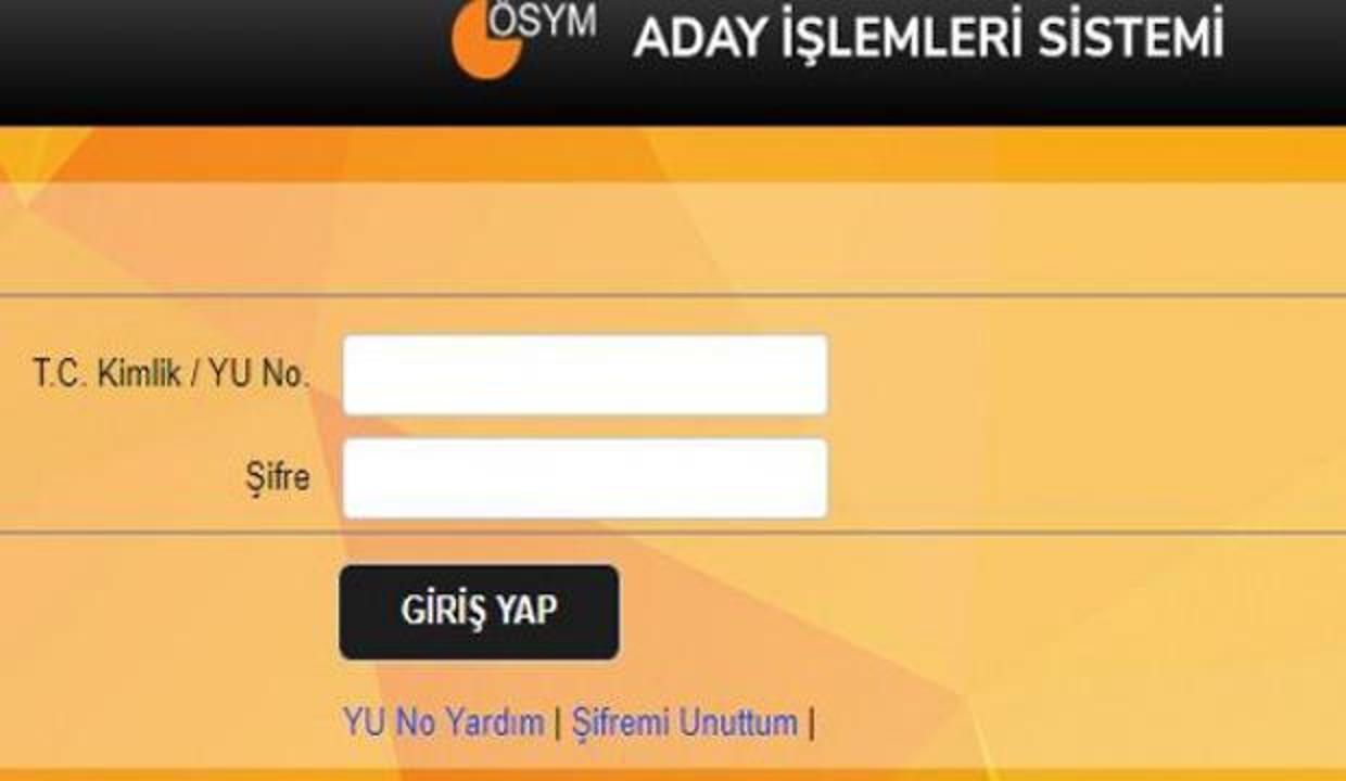 DGS sınav giriş belgesi sorgulama ekranı: DGS 2020 sınav yerleri açıklandı!