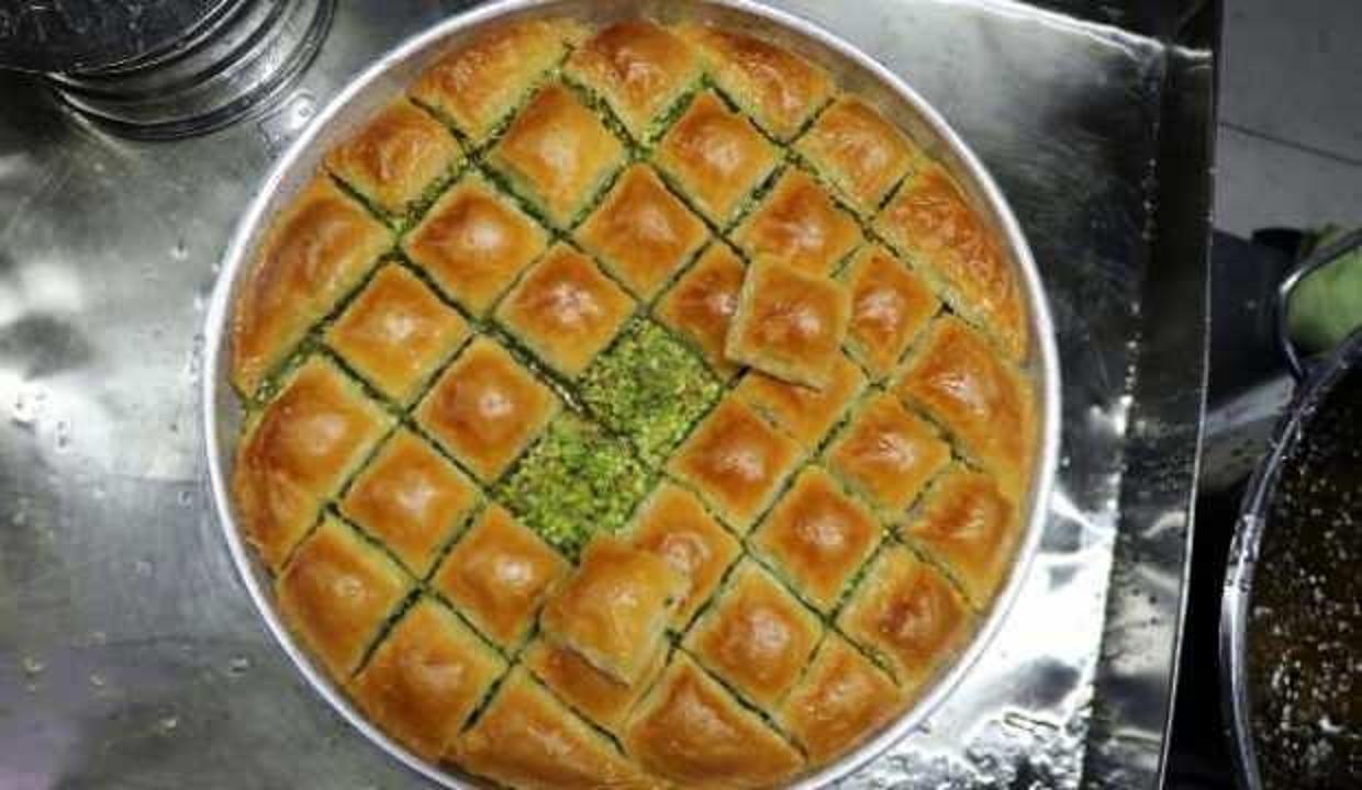 Baklava fiyatlarına yüzde 12 zam