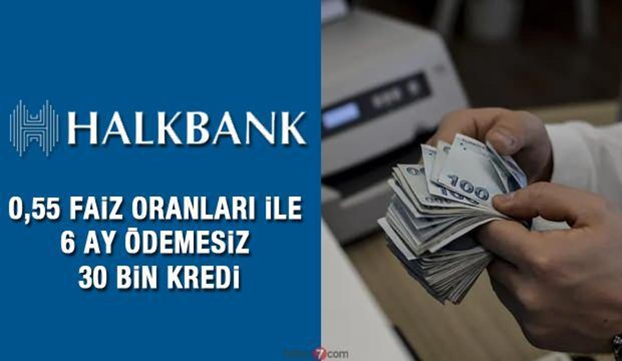 HalkBank 30 bin TL 6 ay ödemesi İhtiyaç Kredi veriyor! Düğün yapacakları sevindirecek!