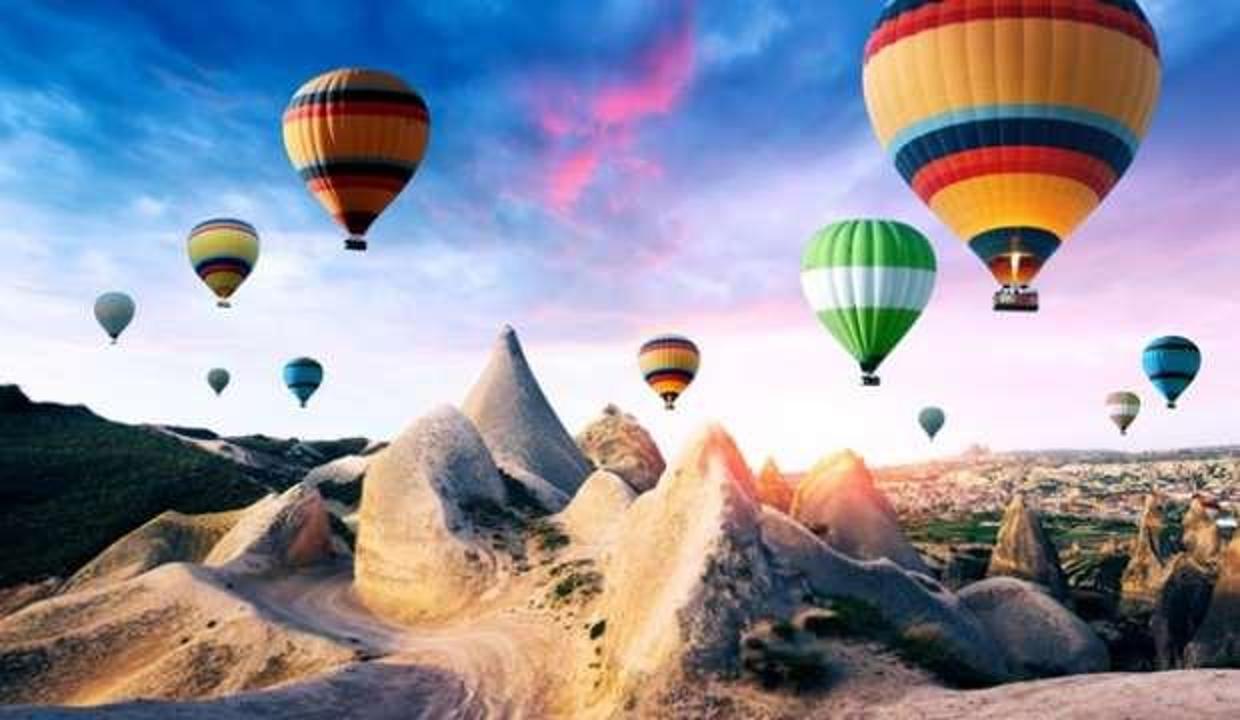 Kapadokya'yı 7 ayda 420 bin turist gezdi