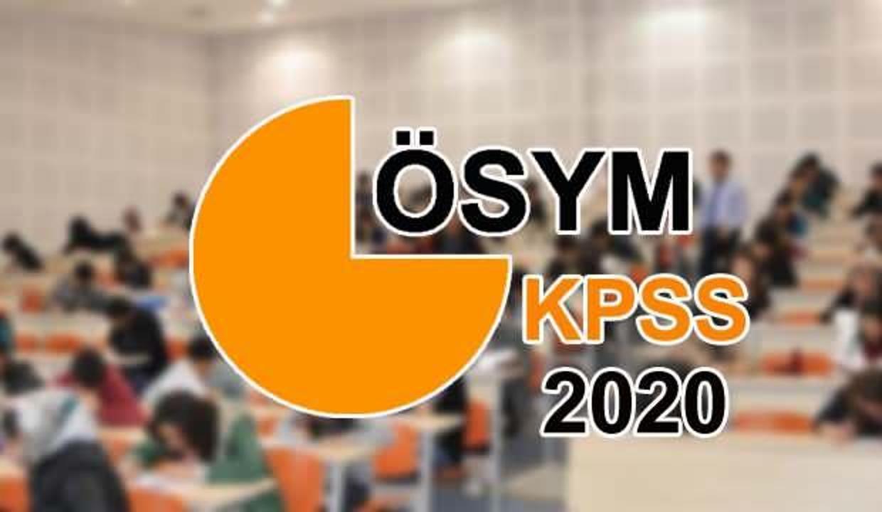 KPSS ortaöğretim ve önlisans başvuruları ne zaman? ÖSYM 2020 başvuru takvimi açıklandı!