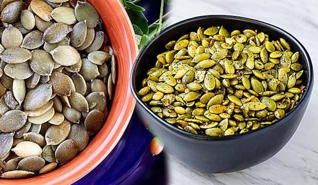 kabak cekirdegi kabuklarinin faydalari sabah ac karnina cig kabak cekirdegi yemek iyi gelir mi saglik haberleri