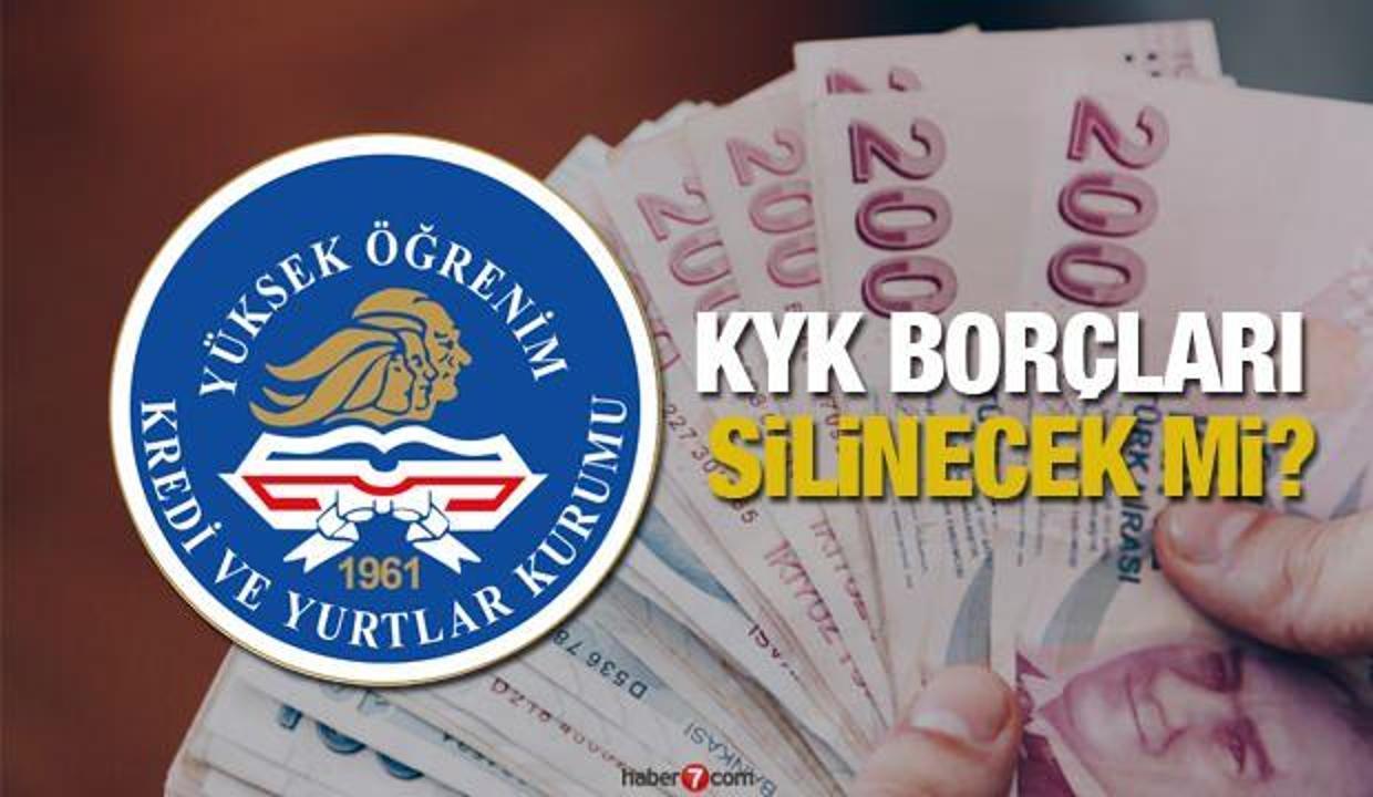 2020 KYK borçları silinecek mi? KYK Öğrenim Kredisi faiz affı olacak mı?