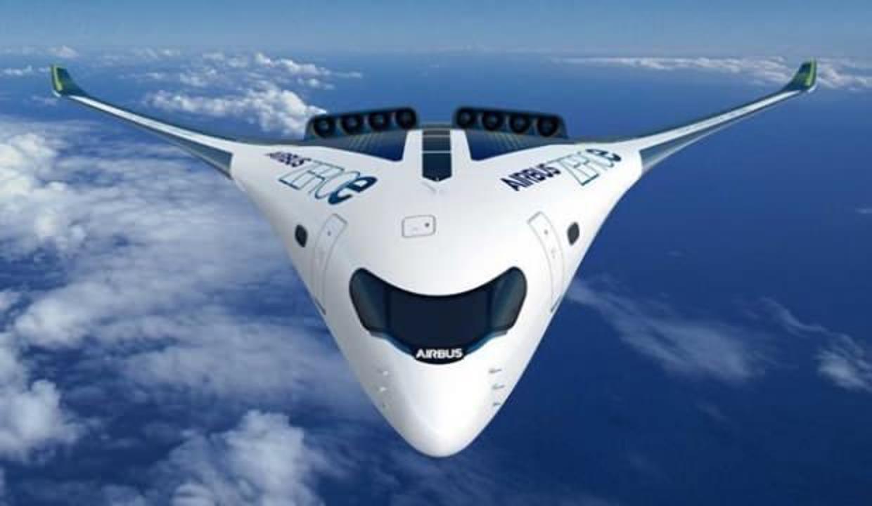 Airbus yeni sıfır emisyonlu yolcu uçağını duyurdu