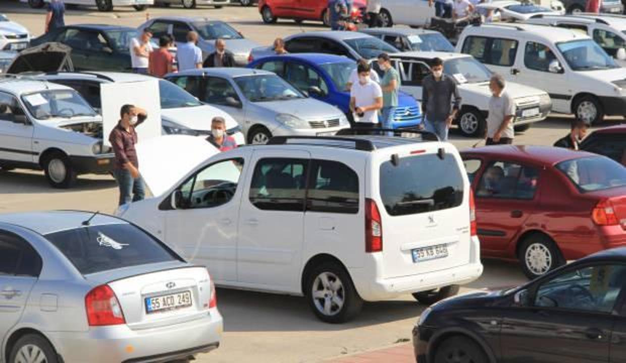 İkinci el araç pazarına giden eli boş dönüyor