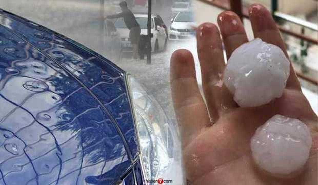 Dolu yağışı saat kaçta başlayacak? Meteoroloji 8 Ekim perşembe günü için saat verdi