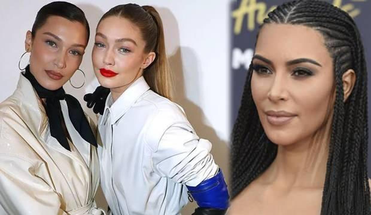 Filistin asıllı ABD'li Hadid kardeşlerden Kim Kardashian'a büyük şok