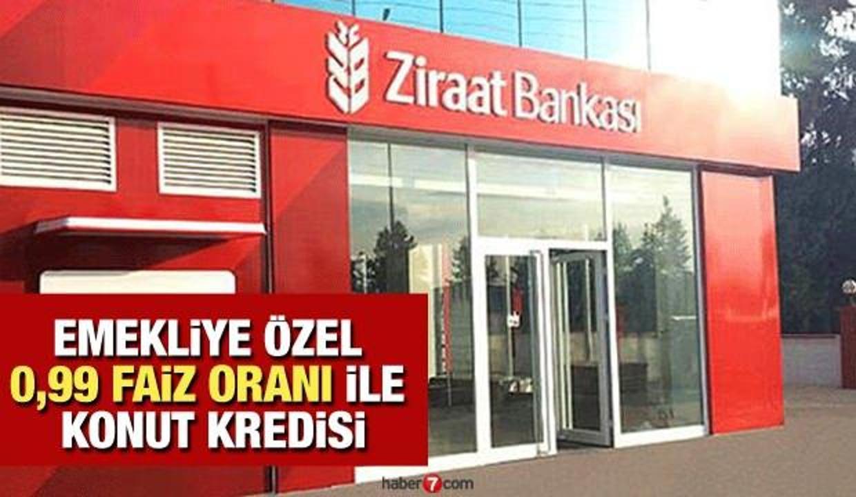 ziraat bankasi ndan 0 99 dan 120 ay taksitle emekliye ozel konut kredisi kredi basvuru ekrani ekonomi haberleri