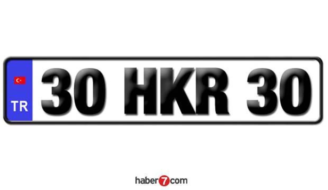 30 Plaka kodu hangi ilin? 30 Plaka nerenin hangi şehir plakası? Hakkari ilçeleri plaka harfleri