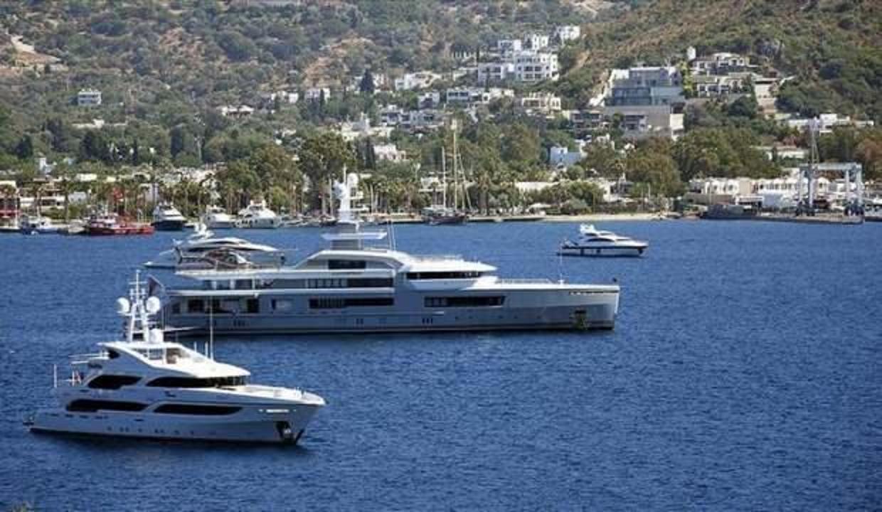 Mega yatların rotası Türkiye’e çevrildi