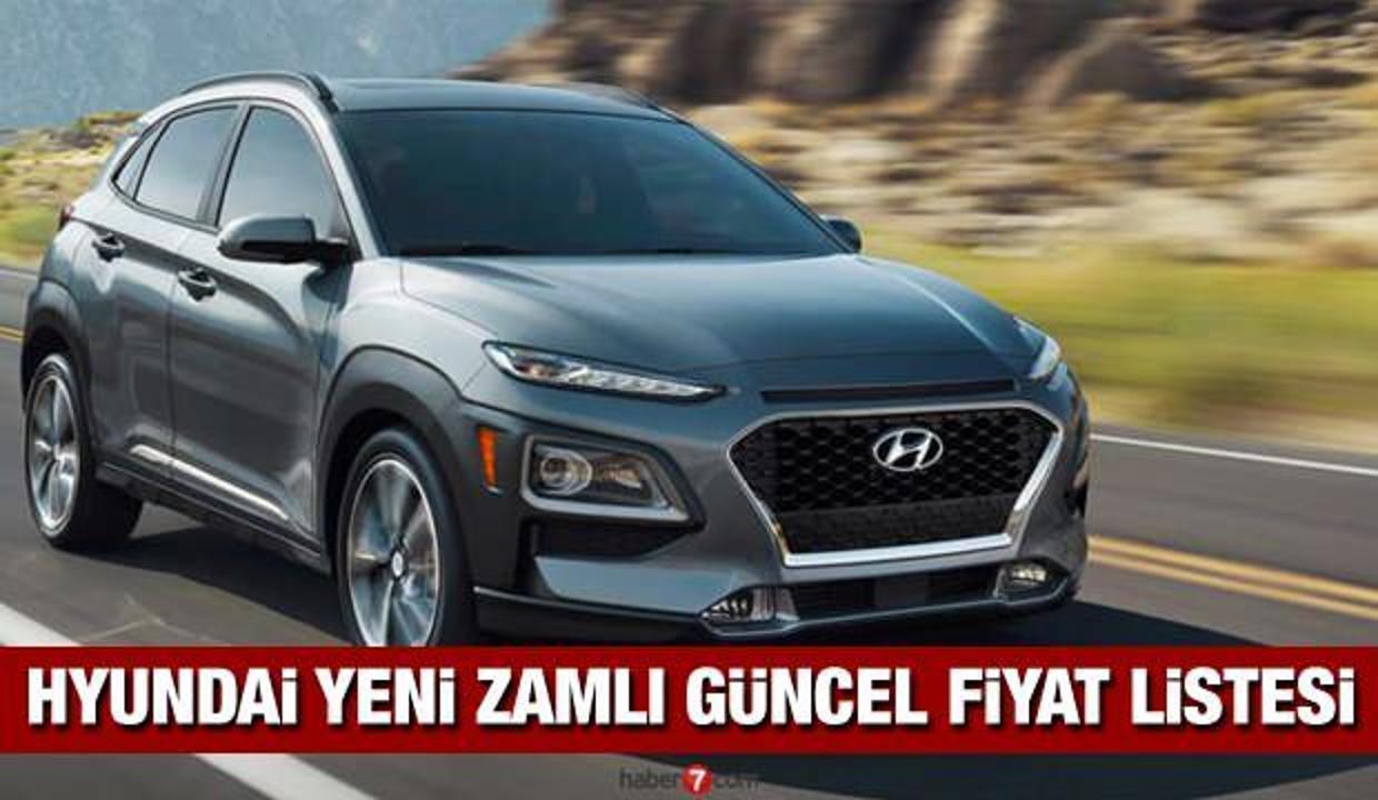 hyundai sifir i10 i20 elentra tucson kona ve h 100 kamyonet arac modellerine zam yapti otomobil haberleri