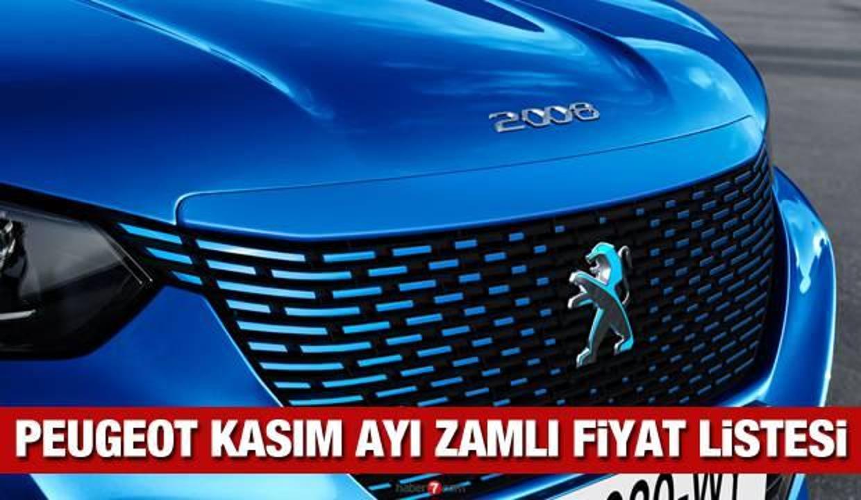 peugeot yeni zamli fiyat listesi sifir 2008 508 301 208 308 3008 5008 guncel fiyatlari otomobil haberleri