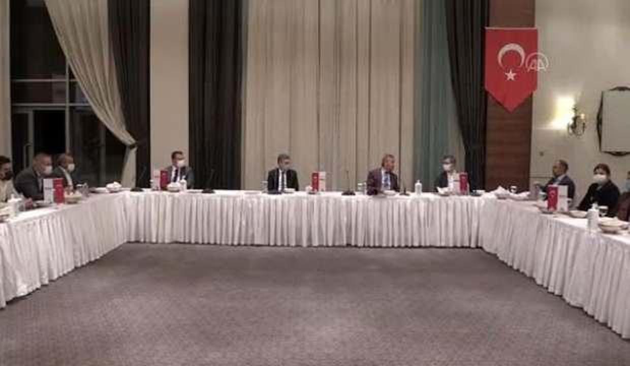 TÜRSAB Başkanı Bağlıkaya, seyahat acenteleri temsilcileriyle bir araya geldi