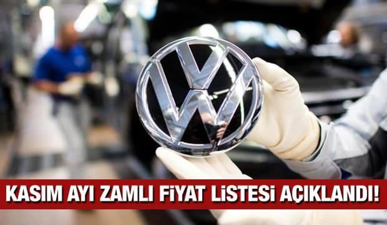 Volkswagen sıfır araç fiyatlarına zam yaptı! İşte Kasım ayı Passat, Golf, Polo, yeni fiyatları