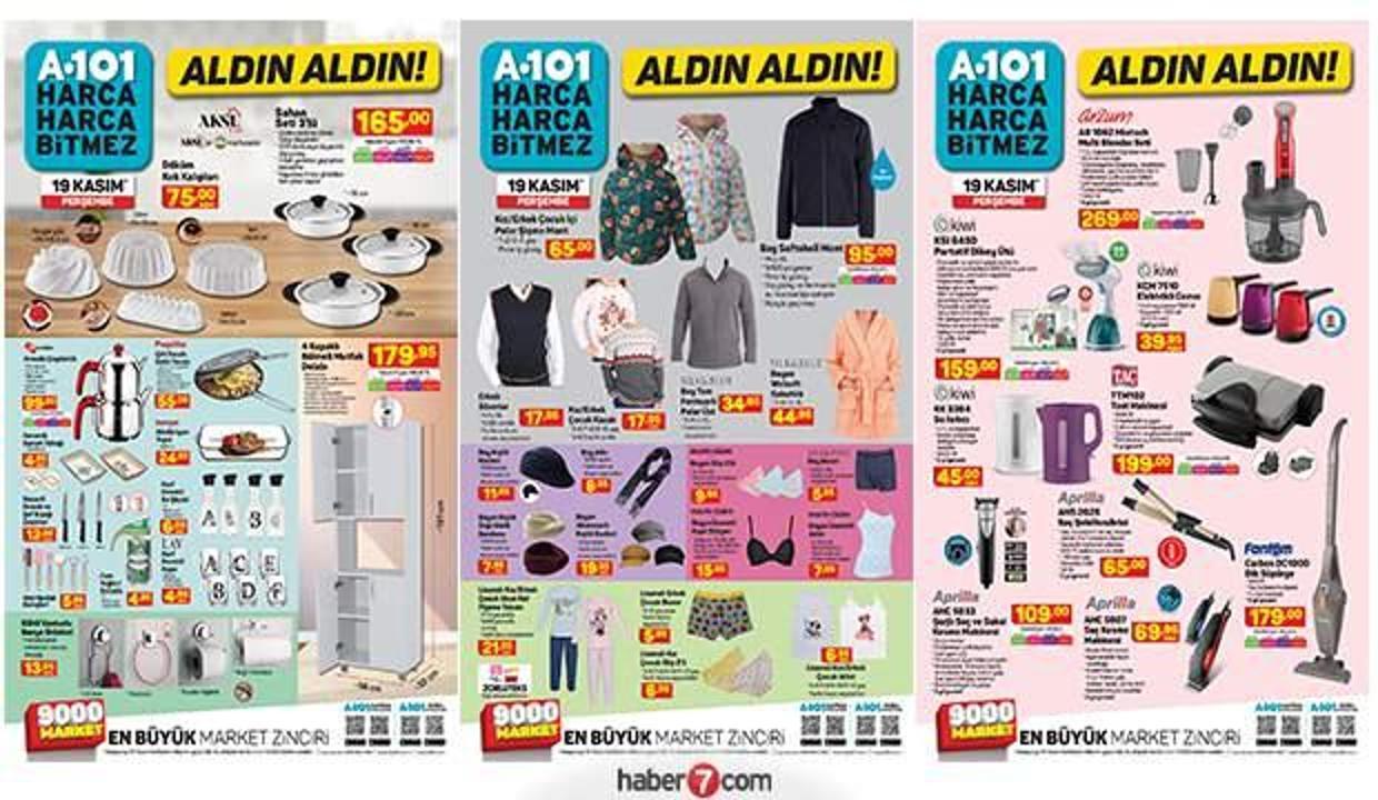 20 Kasım A101 Aktüel Katalog | A101 indirimli ürünlerin tam listesi belli oldu!