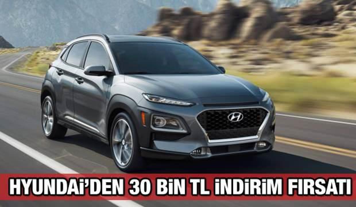 Hyundai'den 30 bin TL indirim: Hyundai i10, i20, Elentra, Kona, Tucson fiyatları