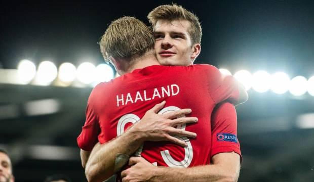 Sörloth ve Haaland iki ülkeyi karıştırdı!
