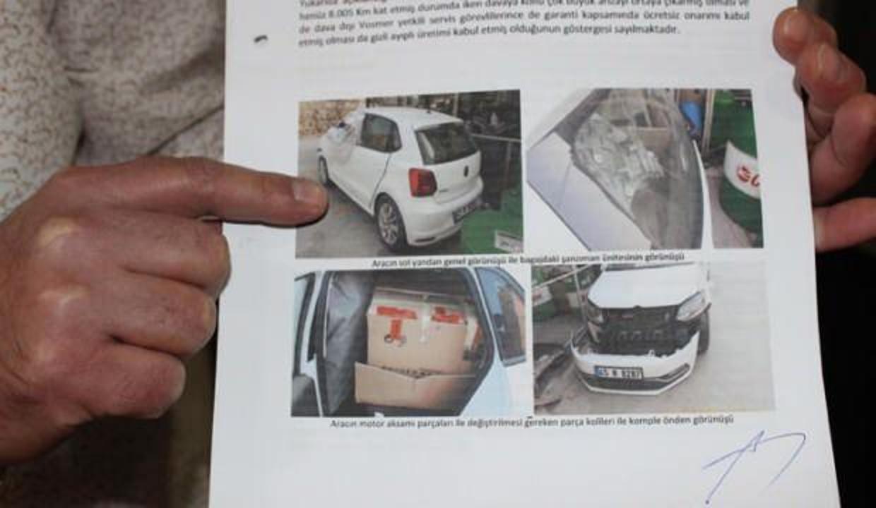 Sıfır araç aldı! Hayatının şokunu yaşadı