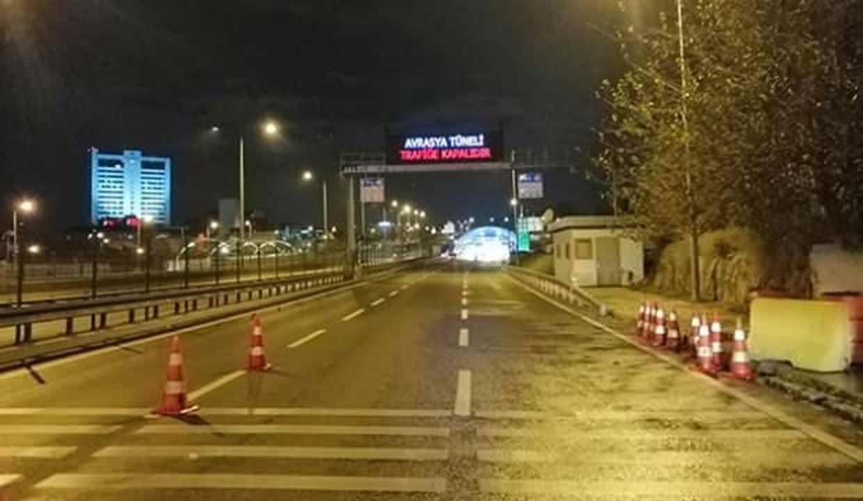 Avrasya Tüneli'nde acil durum tatbikatı