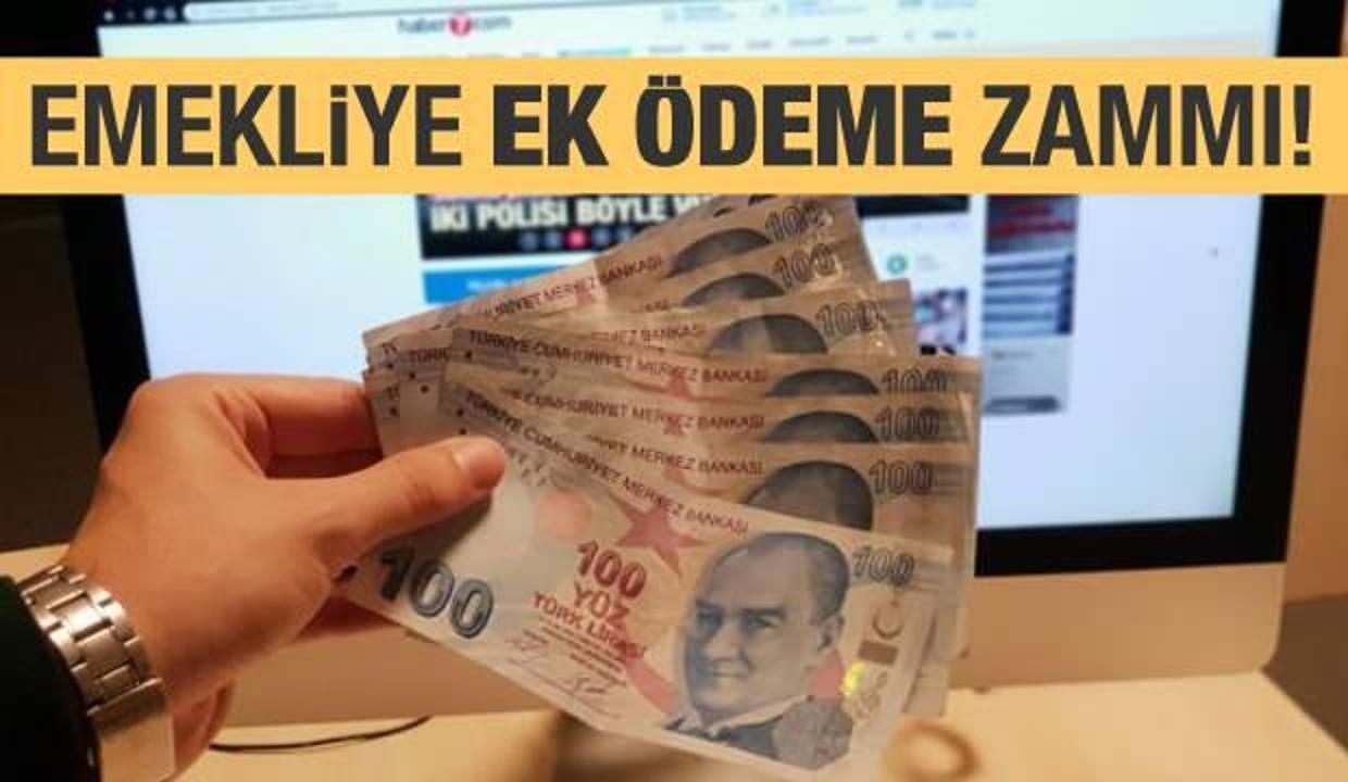 Emekli ek ödeme oranları! Ocak'ta kimler ne kadar ek ödeme alacak?