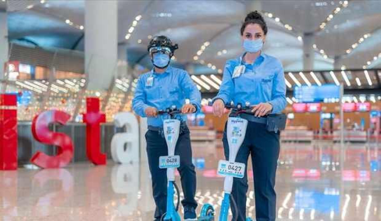 İstanbul Havalimanı'ndaki "Hijyen Takımı"na özel üniforma