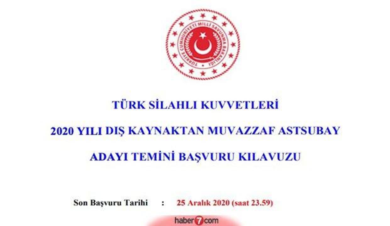 Tsk Astsubay Alimi Basvurulari Devam Ediyor Guncel Haberleri