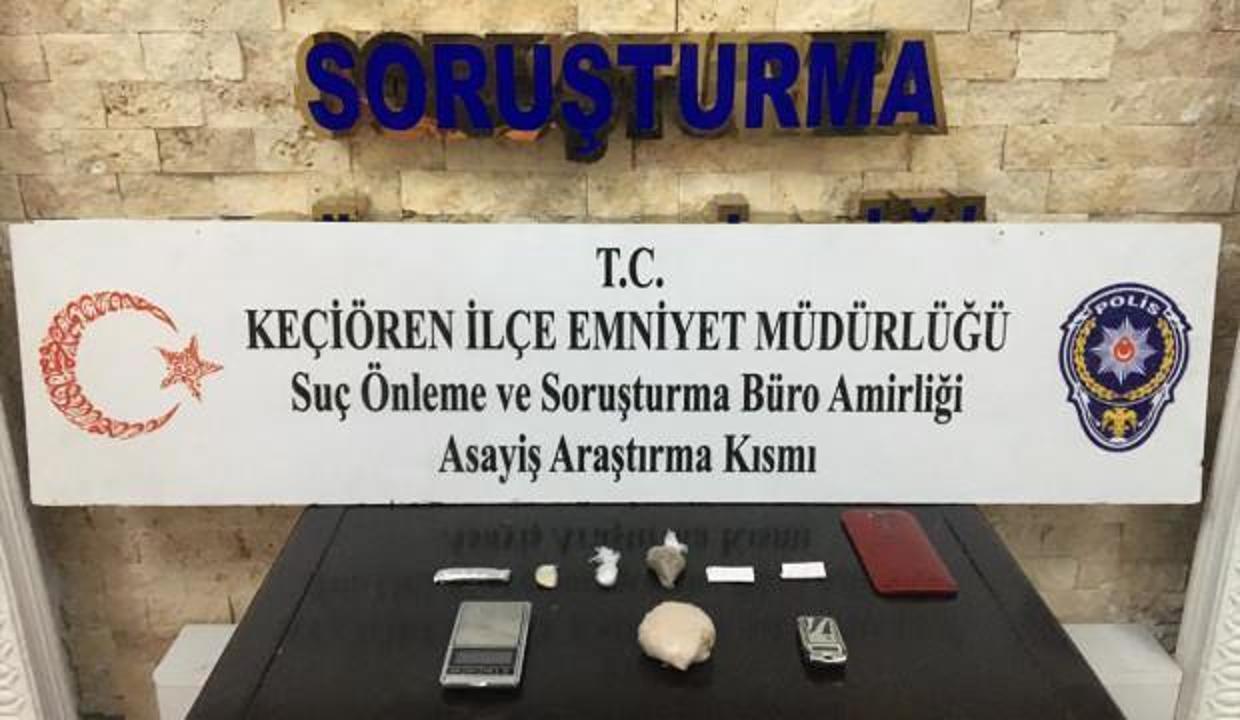 Başkentte uyuşturucu madde alışverişi yapan 6 kişi suçüstü yakalandı