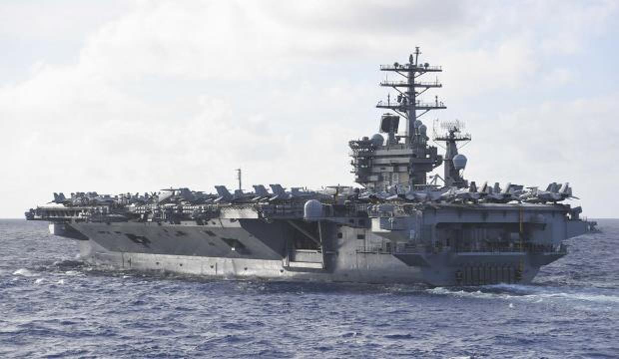Pentagon'dan Orta Doğu'da 'USS Nimitz' uçak gemisi talimatı! 