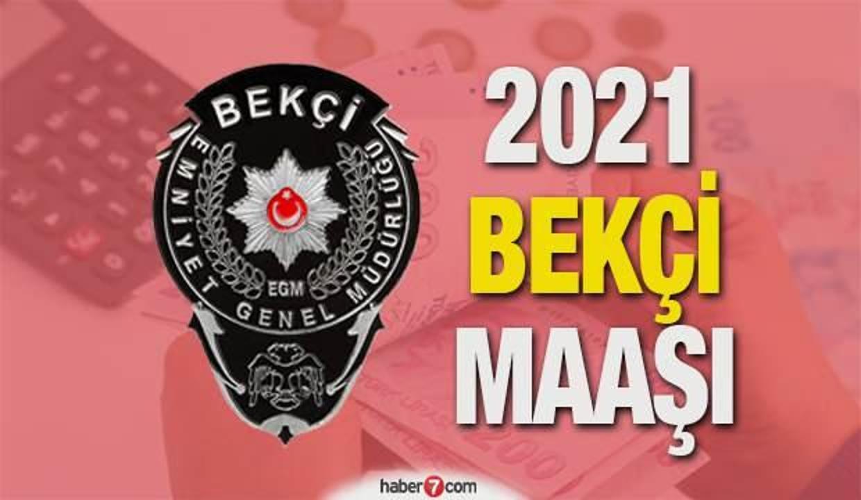 2021 bekçi maaşları ne kadar? İlkokul, lise, önlisans ve lisans mezunu bekçi maaşı...