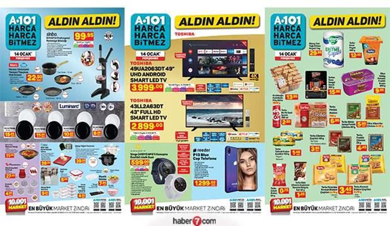 A101 14 OCAK 2021 AKTÜEL ÜRÜNLER KATALOĞU!