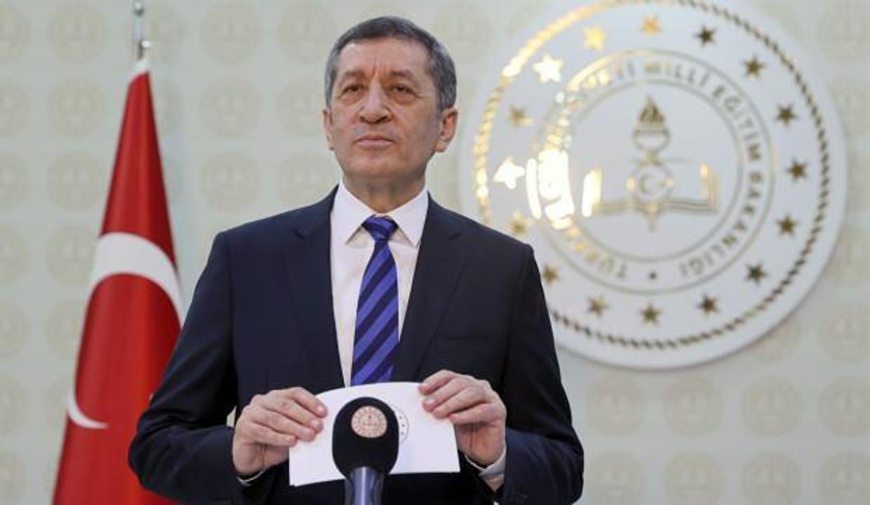 Milli Eğitim Bakanı Ziya Selçuk'tan kritik uzaktan eğitim açıklaması!