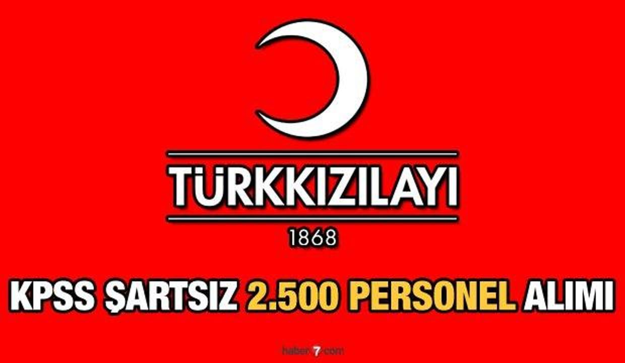 Kizilay Kpss Sartsiz 2 Bin 500 Personel Alimi Yapacak Basvurular Ne Zaman Bitiyor Guncel Haberleri