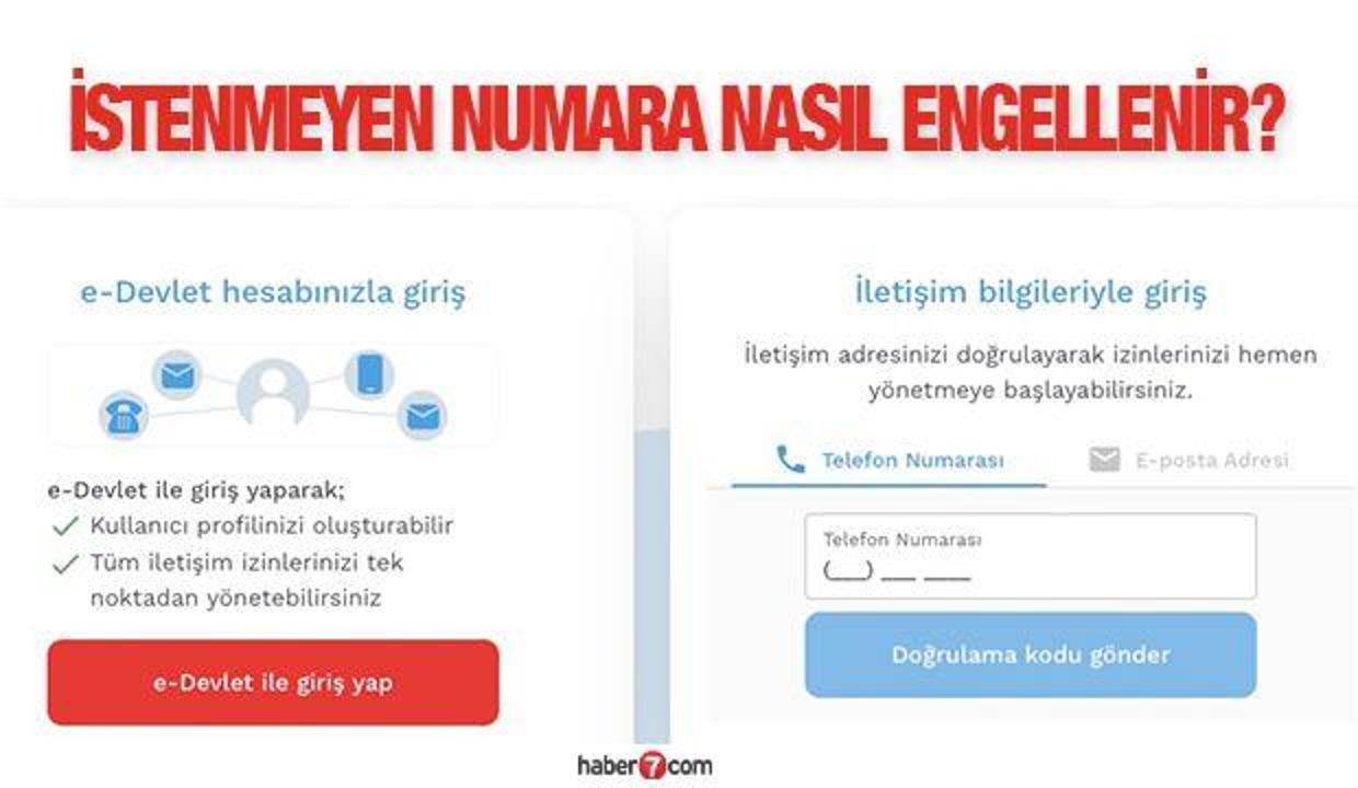 İstenmeyen mesaj, e-posta ve arama nasıl engellenir? İYS nedir, e-Devlet üzerinden SMS...