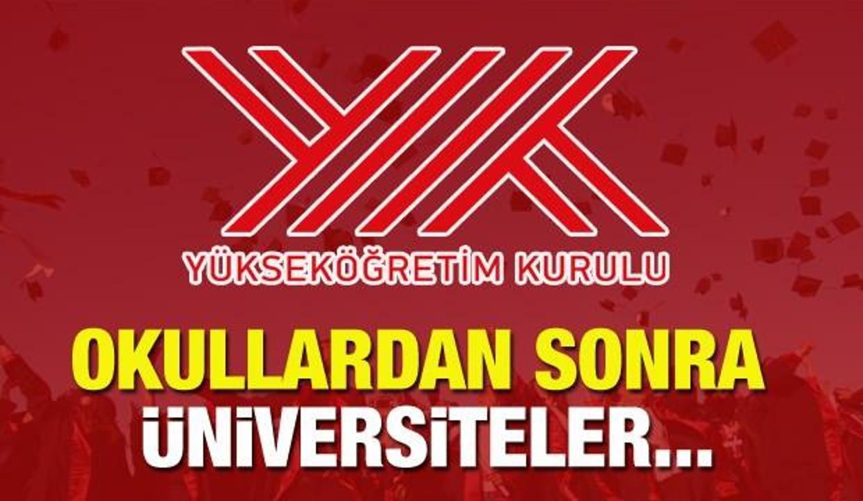 Üniversiteler ikinci dönem açılacak mı? YÖK Başkanı açıkladı! Okulların ardından...