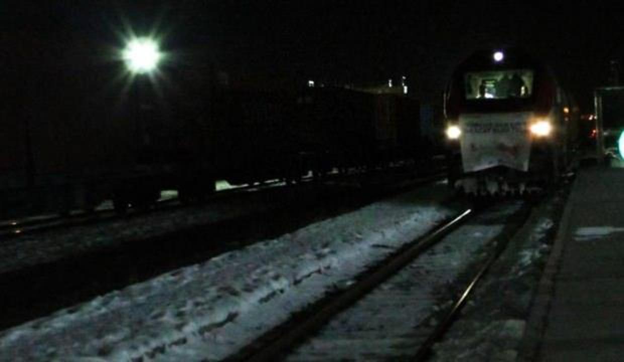 Çin’e bor taşıyan ihracat treni sınır kenti Kars’a geldi